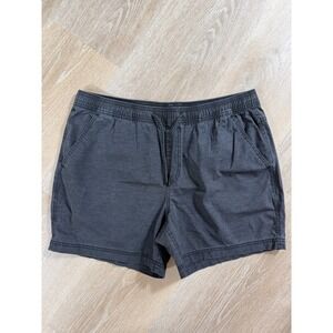 Bearbottom Clothing Stretch 5.5 Inch Inseam Shorts Washed Black - Size XL